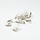 Metalen Clips Mini | Zilver