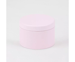 Blikken Doosje Rond | Roze