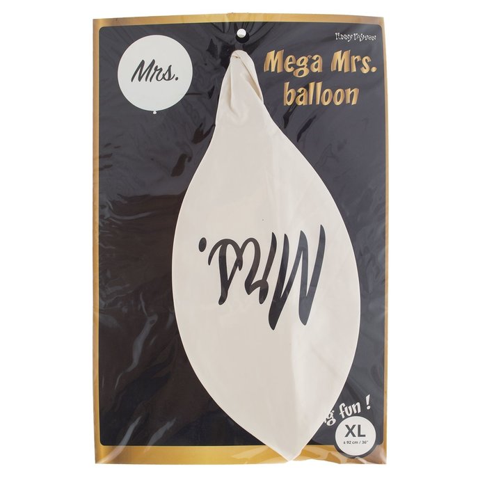 Mega Ballon Mrs. 92cm