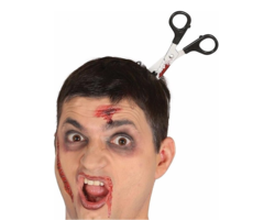 Schaar in Hoofd Diadeem | Halloween diadeem