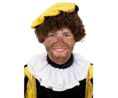 Pietenkraag Wit Polyester | One Size