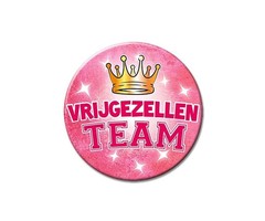 Button Vrijgezellen Team Ladies