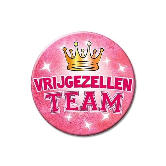 Button Vrijgezellen Team Ladies