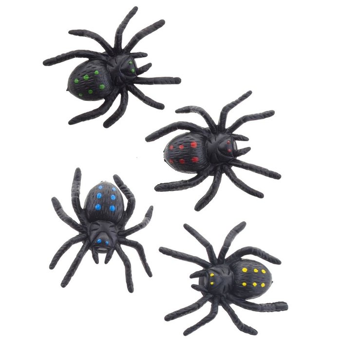 Spinnetjes Met Zuignapjes | 4 Stuks