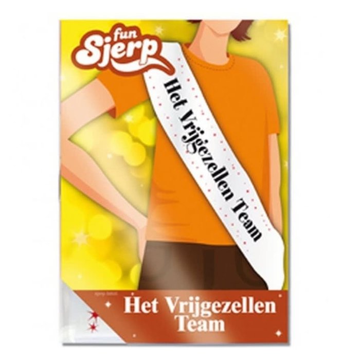 Funsjerp Sjerp | Vrijgezellen Team| One Size