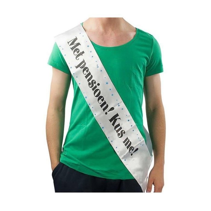 Funsjerp Sjerp | Met Pensioen! Kus me!| One Size