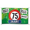 Gevelvlag XXL | 75 Jaar Waar is het feestje? | 150cmx90cm