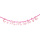 Letterslinger Communie | Roze/Fushia