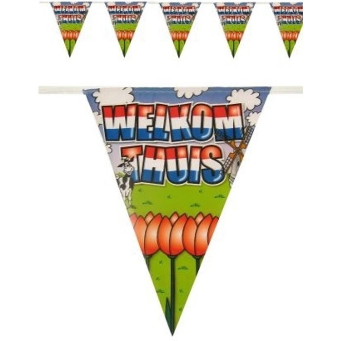 Vlaggenlijn 'Welkom Thuis' Nederland