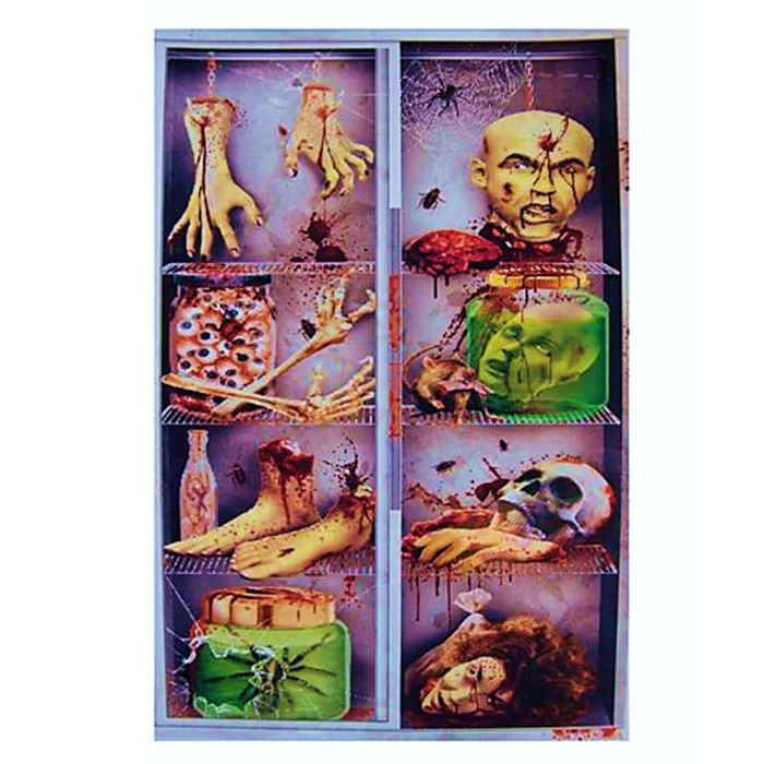 Deur Doek Horror Koelkast | Door Cover Horror