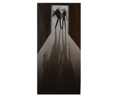 Deur Doek Zombie Uitbraak| Door Cover Zombie