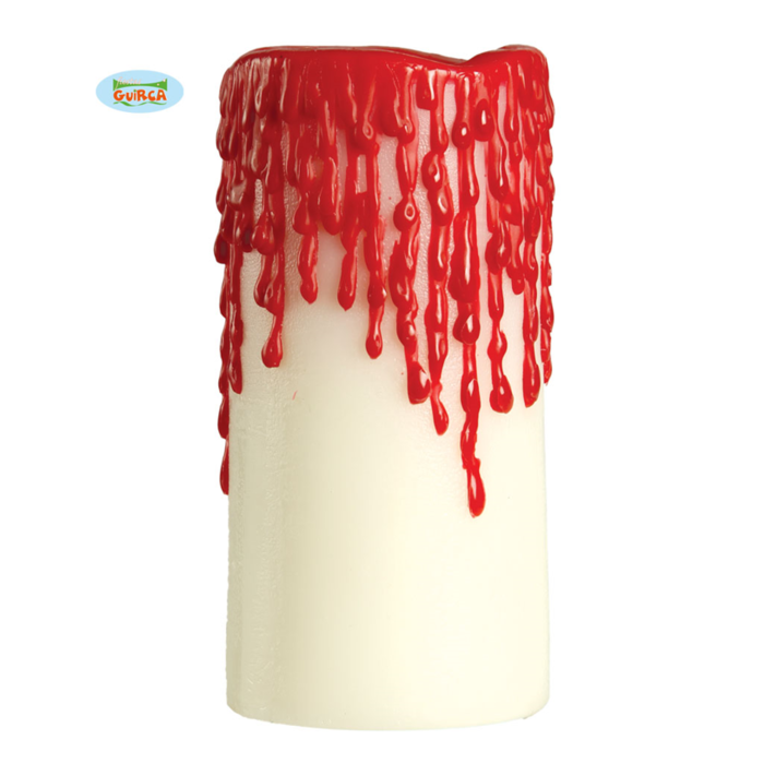 Halloween Kaars Met Bloed