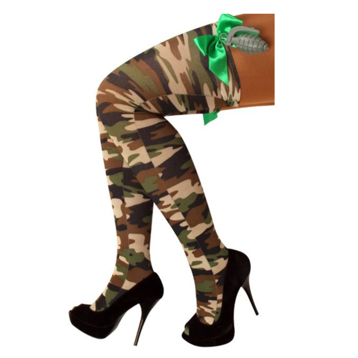 Kousen Leger Camouflage | Granaat + Strik