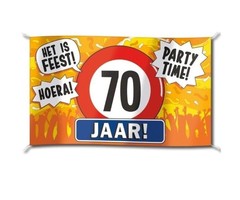 Gevelvlag  XXL | 70 Party Time! | 150cmx90cm