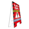 Party Waarschuwingsbord | Let op! Geslaagd |  57cm x 25cm