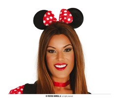 Diadeem Minnie  | Muizenoortje Met Strik