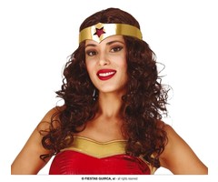 Wondervrouw |  Pruik Met Haarband