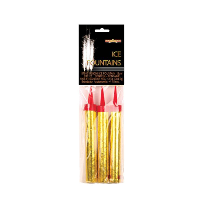 Ijsfonteinen 16cm | Taartfontein 3 Stuks