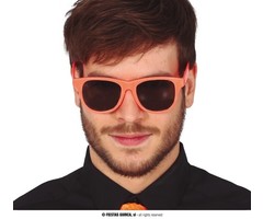 Fluo Bril | Flashy Neon Oranje