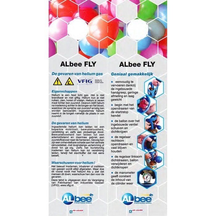 Huur Heliumtank 55-100 Ballonnen | 5L