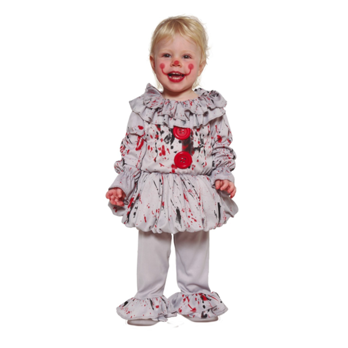Scary Clown Peuter/Baby | Kinderkostuum