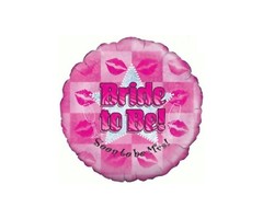 Bride To Be Folieballon   Holografix 18inch