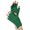 Korte Vingerloze Handschoenen | Donkergroen