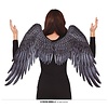 Engelen Vleugels 105cm x 45cm | Zwart