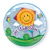Bubble Ballon Get Well Soon!  -  56cm