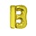 Letter B Folieballon Goud 40inch