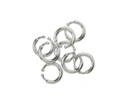 Mini Piercings Zilver | 8 Stuks