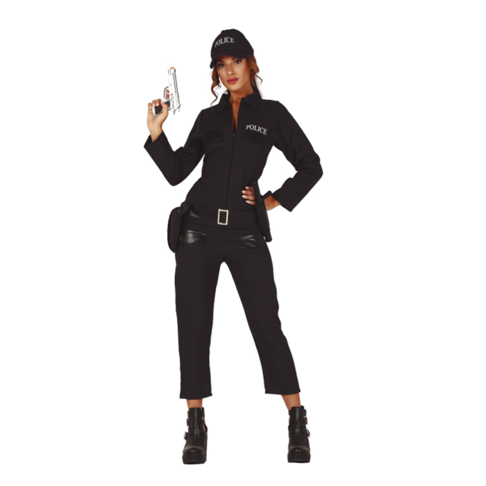 Politievrouw Jumpsuit | Dameskostuum