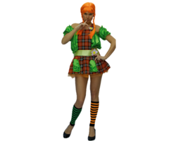 Pipi Langkous Kostuum