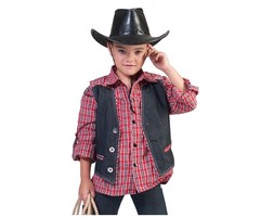 Cowboy Vestje Jeans| Kinderkostuum
