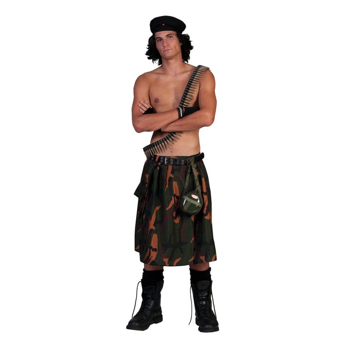 Leger Tutu / Kilt Camouflage Mannen