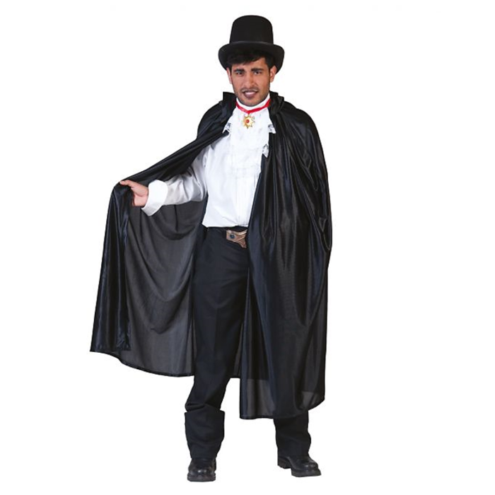Cape Zwart Dracula Kostuum | Halloween
