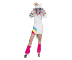 Unicorn Rainbow Kleedje | Fantasy