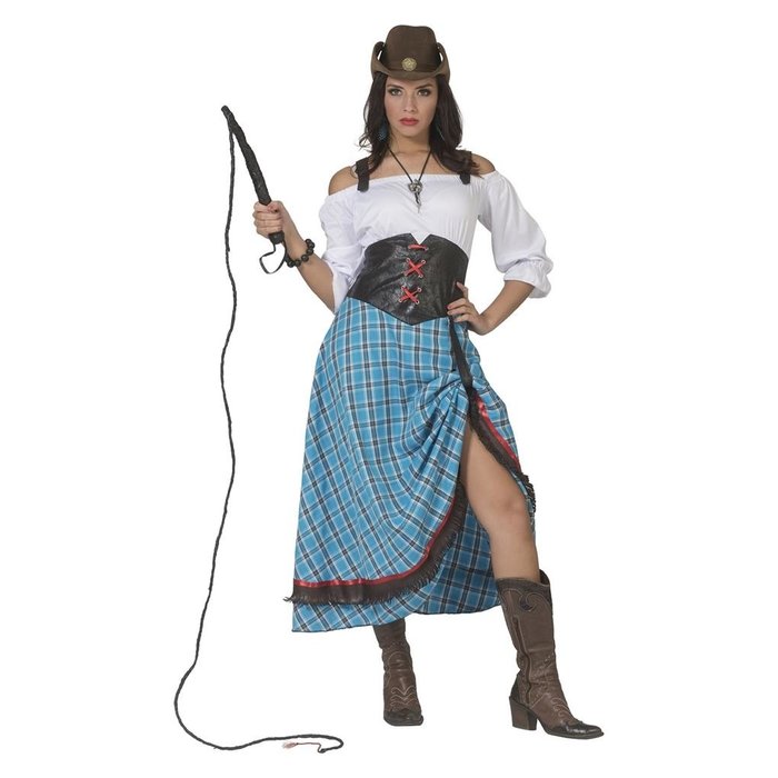 Cowboy Lady Bleu Bird | Dameskostuum