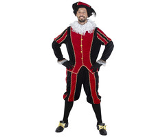 Pietenkostuum Rood/ Zwart