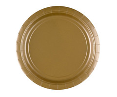 Bordjes  Goud 23cm | 8 Stuks