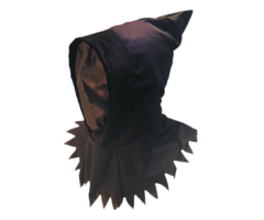 Ghoul Black/Zwart Masker | Halloween