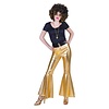 Disco Fever Pants Goud | Dameskostuum