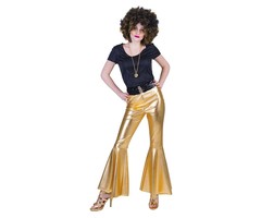 Disco Fever Pants Goud | Dameskostuum