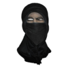 Ninja Masker Zwart | Rubber met Stof