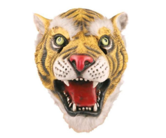 Tijger Dieren Masker | Rubber