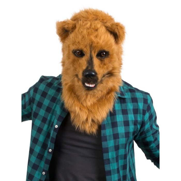 Bruine Beer Dieren Masker | Bewegende Mond