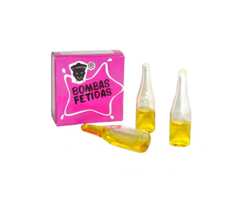 Glazen Stinkbommetjes | 3 Stuks | Fop