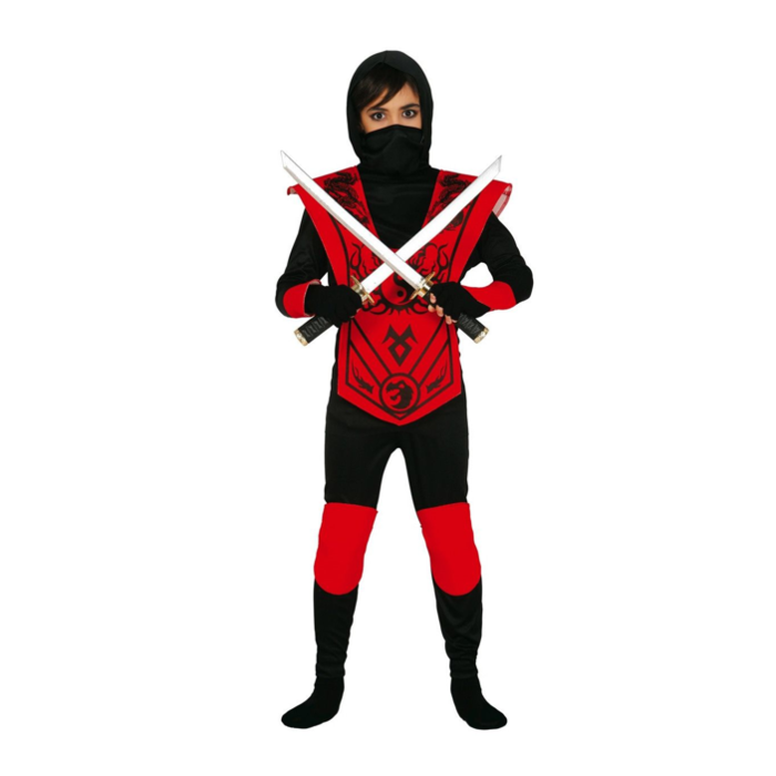 Rode Ninja | Kinderkostuum