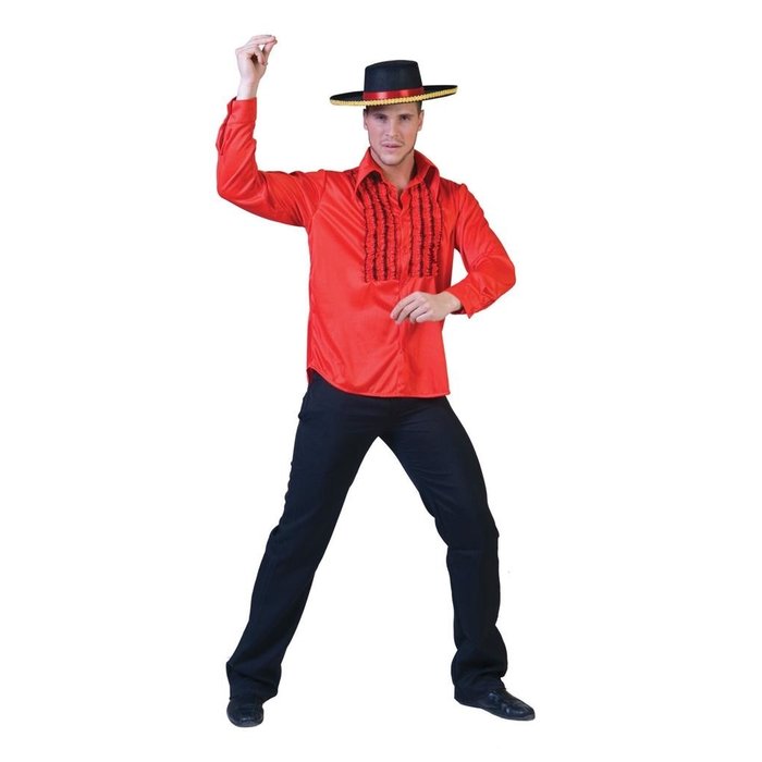 Spaans Hemd Rood | Herenkostuum