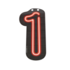 Neon Cijfer | 1